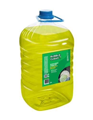 Средство для мытья посуды Bubble Dishes Clean 5 л.